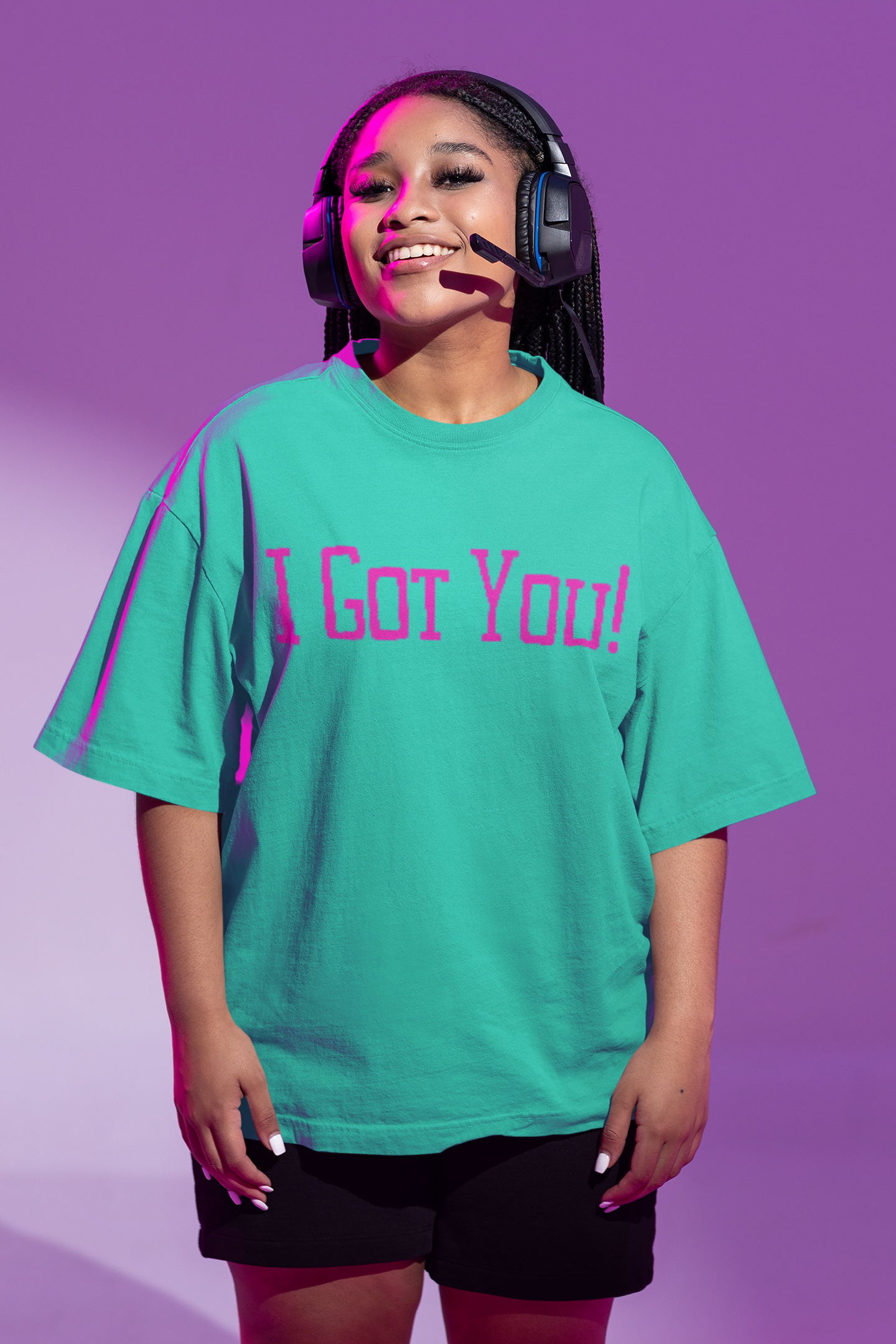 I Got You and Your Back Too!  Love, God (Front & Back Design) Tee